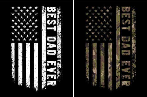 Download Best Dad Ever – Camo T-Shirt Design - Best Collection